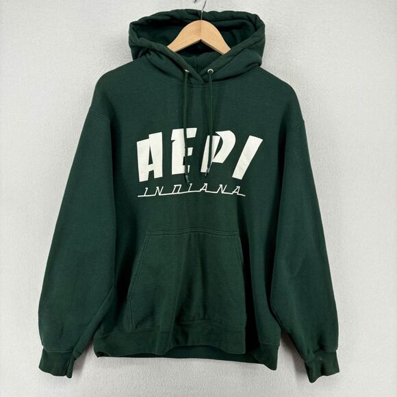 AEPI Hoodie Mens M Alpha Epsilon Pi IU Indiana University Fraternity Bloomington - Picture 3 of 13